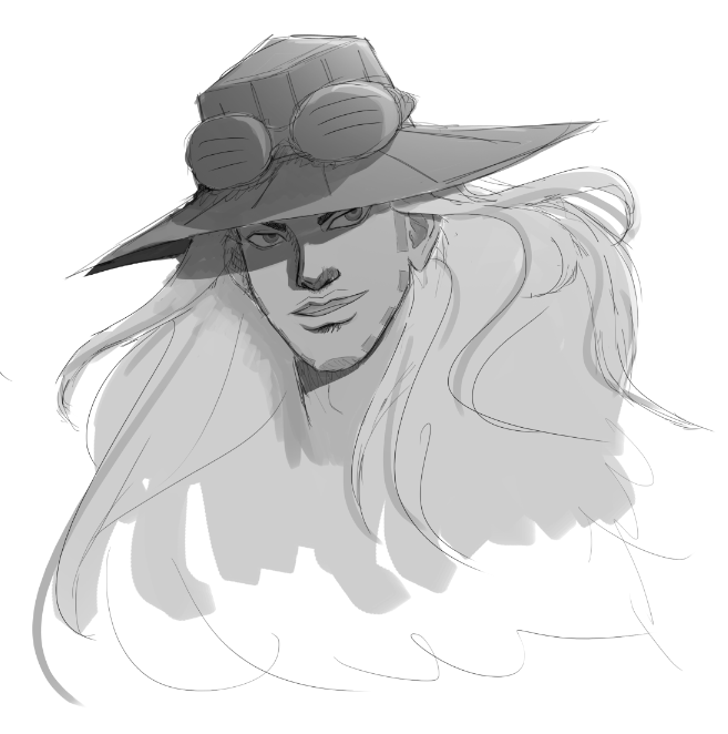 sketch of gyro zeppeli