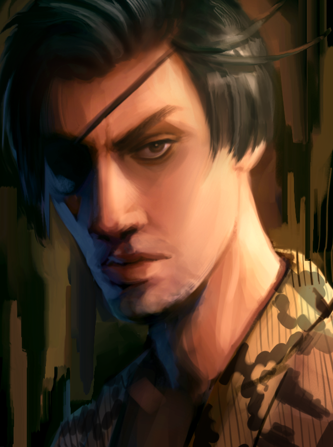 majima from yakuza looking very yassified