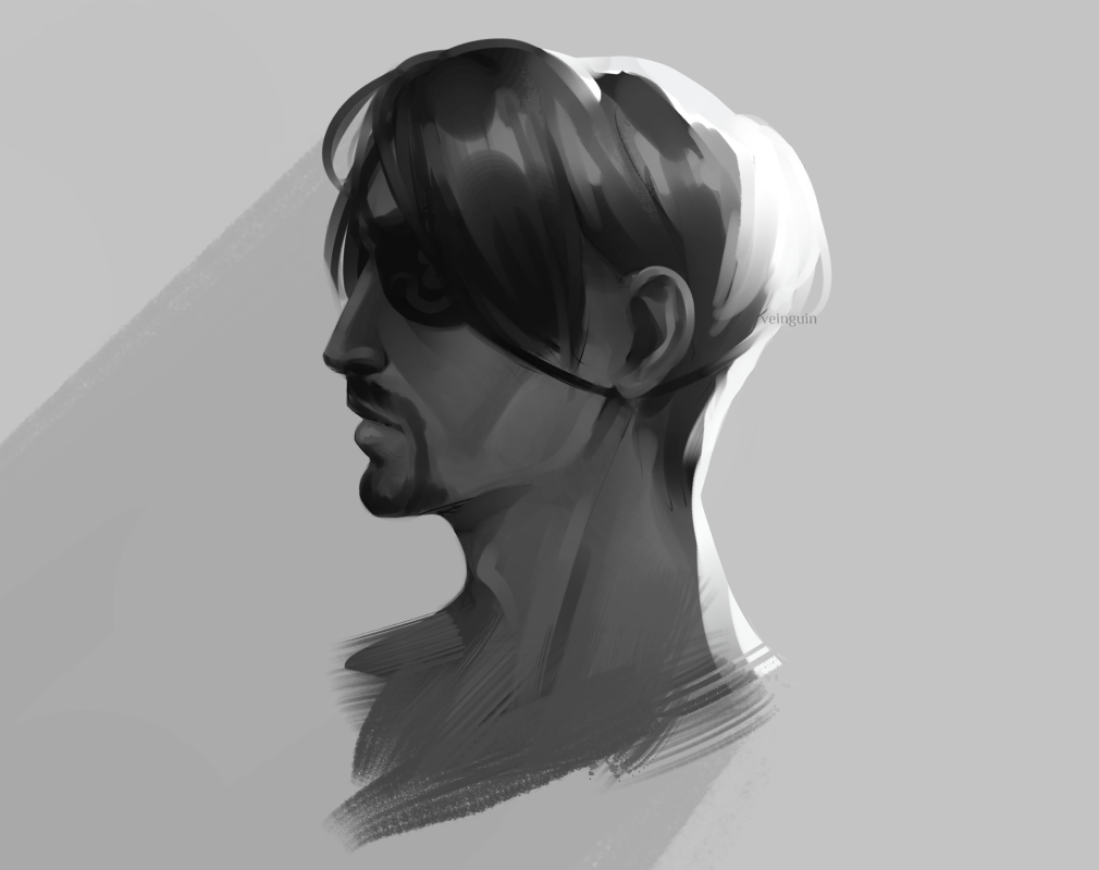 majima's side profile