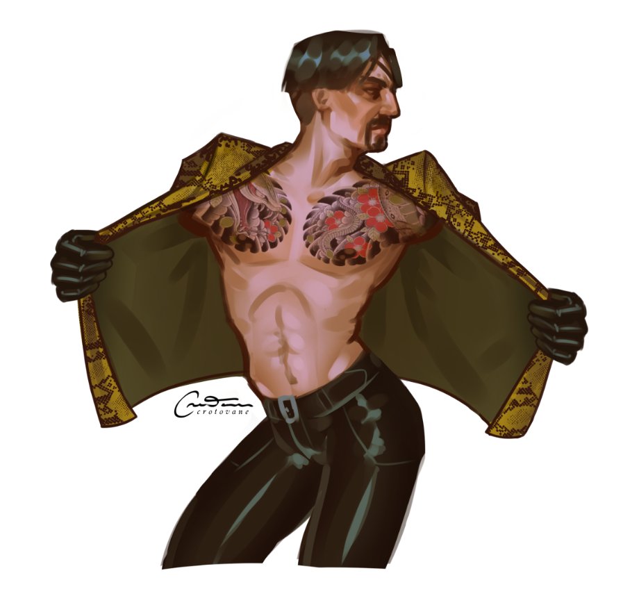 majima showing off