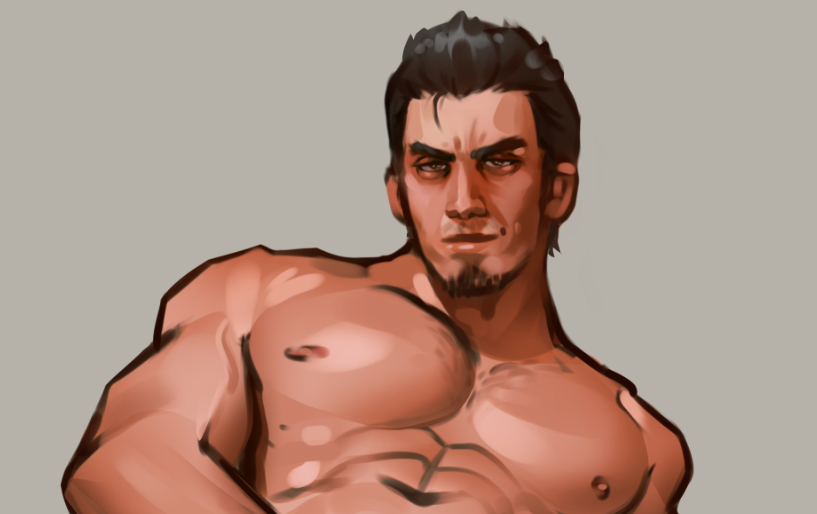 kiryu and his huge tits